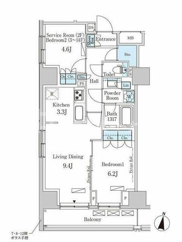 同じ建物の物件間取り写真 - ID:213103349950