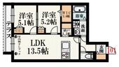 調布市国領町４丁目 3階建 築2年のイメージ