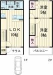 江戸川区北小岩６丁目 2階建 築16年のイメージ