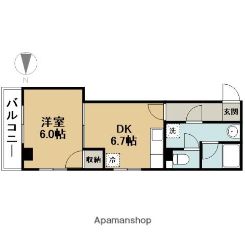 同じ建物の物件間取り写真 - ID:213102231258