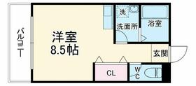 神奈川県横浜市戸塚区戸塚町（賃貸マンション1R・3階・24.31㎡） その2