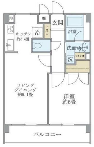 同じ建物の物件間取り写真 - ID:213103427647