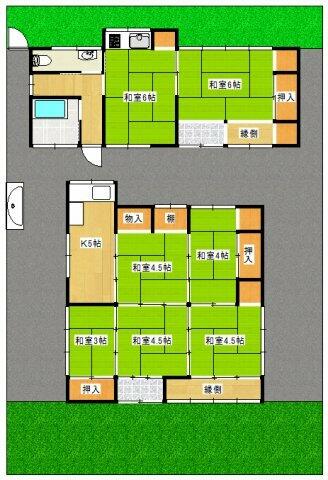 detached 奈良県吉野郡下北山村大字上池原