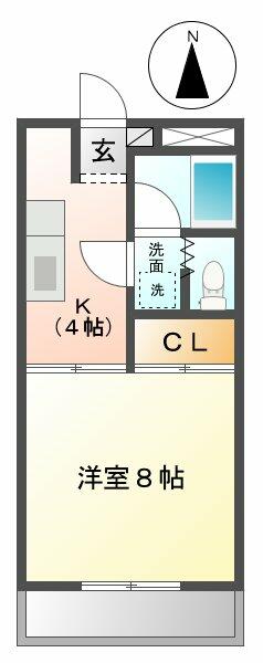 川方マンション 306｜三重県津市川方町(賃貸マンション1K・3階・28.15㎡)の写真 その2