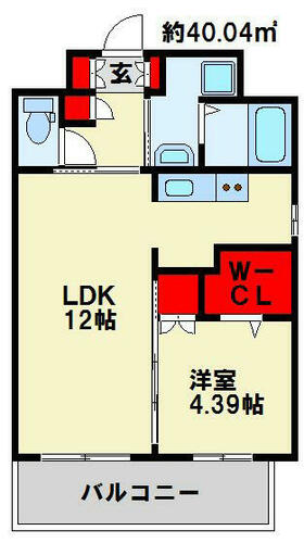 同じ建物の物件間取り写真 - ID:240028712408