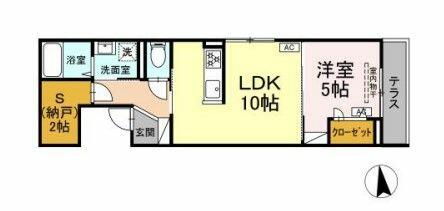 同じ建物の物件間取り写真 - ID:213103486505