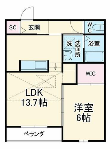 同じ建物の物件間取り写真 - ID:223032427386