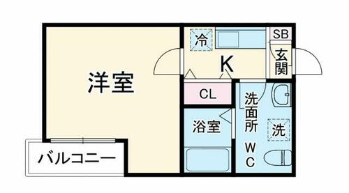 同じ建物の物件間取り写真 - ID:212042894496