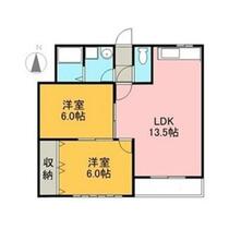 岐阜県岐阜市元町２丁目（賃貸マンション2LDK・1階・55.70㎡） その2