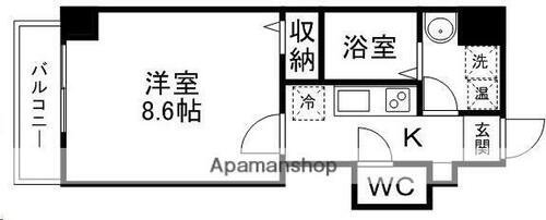 同じ建物の物件間取り写真 - ID:204004058573