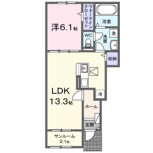 同じ建物の物件間取り写真 - ID:208009192617