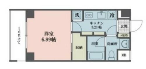 同じ建物の物件間取り写真 - ID:213103433350