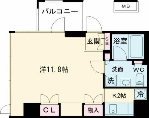 同じ建物の物件間取り写真 - ID:213103568518