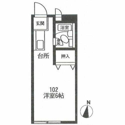 同じ建物の物件間取り写真 - ID:214055793957