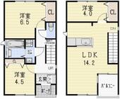 名古屋市中村区深川町３丁目 2階建 築10年のイメージ