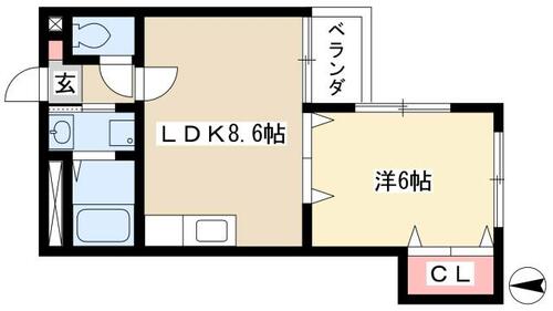 同じ建物の物件間取り写真 - ID:223030944032