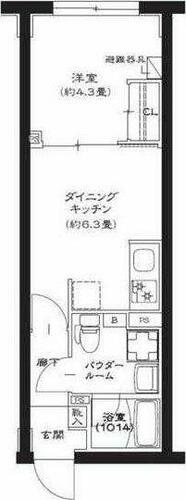 同じ建物の物件間取り写真 - ID:213103403467