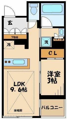 同じ建物の物件間取り写真 - ID:213103387544