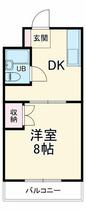 カーサヤマザキ 102 ｜ 静岡県浜松市中央区北島町（賃貸マンション1DK・1階・25.92㎡） その2