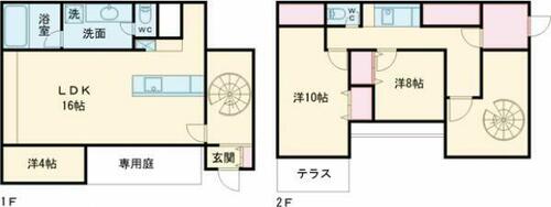 同じ建物の物件間取り写真 - ID:213103764191