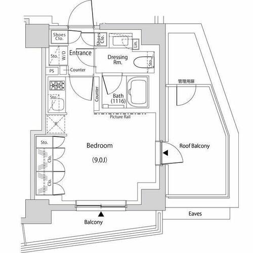 同じ建物の物件間取り写真 - ID:213103392144