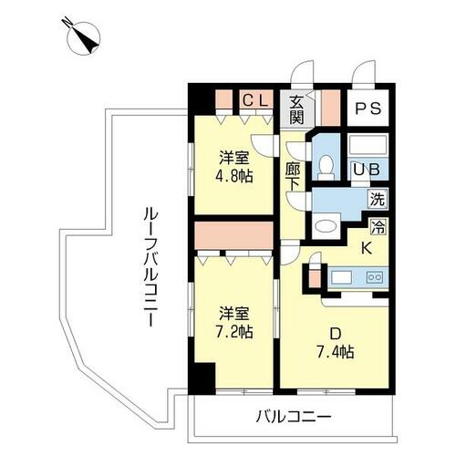 同じ建物の物件間取り写真 - ID:212042413966