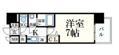 同じ建物の物件間取り写真 - ID:223029078853