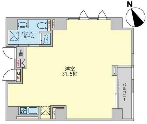 同じ建物の物件間取り写真 - ID:213103236521