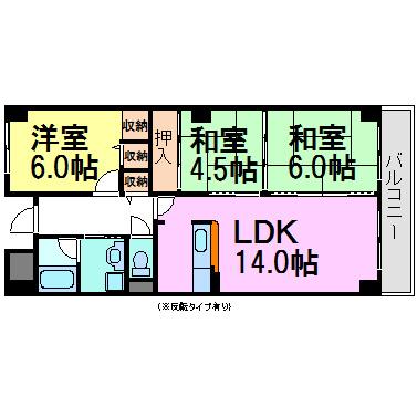 パラディーゾ坂部｜兵庫県尼崎市下坂部３丁目(賃貸マンション3LDK・3階・66.41㎡)の写真 その2