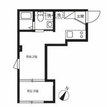 アピチェ田園調布 105 ｜ 東京都大田区田園調布南（賃貸マンション1DK・1階・20.70㎡） その2