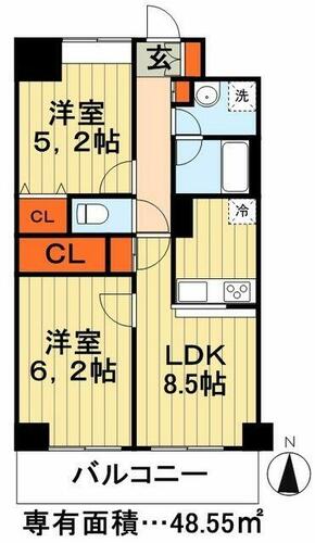 同じ建物の物件間取り写真 - ID:212042864944