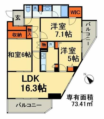 同じ建物の物件間取り写真 - ID:212042864934