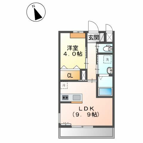 同じ建物の物件間取り写真 - ID:244003997420