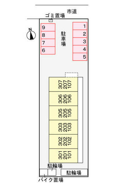 インペリアルライフ｜大阪府東大阪市若江西新町４丁目(賃貸アパート1LDK・2階・40.93㎡)の写真 その7