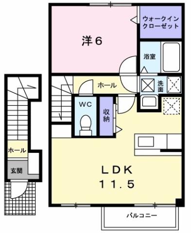 同じ建物の物件間取り写真 - ID:236002832496