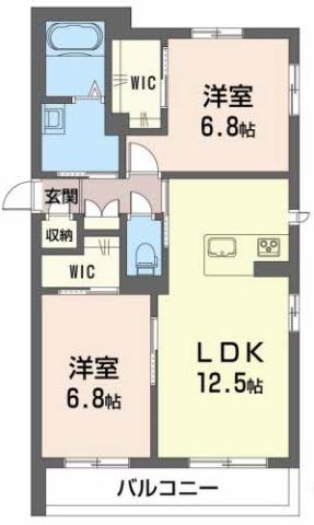 同じ建物の物件間取り写真 - ID:236002842396