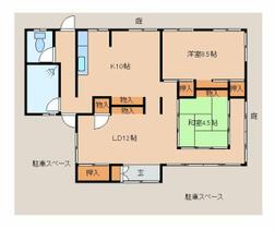 糸満貸家Ⅱ 1F ｜ 沖縄県糸満市字糸満（賃貸一戸建3LDK・--・67.80㎡） その2