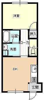 ＴＯＪＹＯＲＯ－ＢＯＸ 202｜石川県金沢市平和町３丁目(賃貸アパート1DK・2階・21.02㎡)の写真 その2