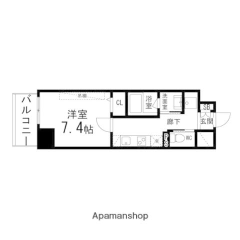 同じ建物の物件間取り写真 - ID:204004226809