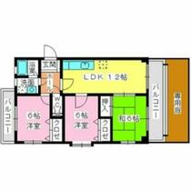 アーバン宮の杜 101 ｜ 福岡県福岡市東区香椎台５丁目（賃貸マンション3LDK・1階・65.92㎡） その2