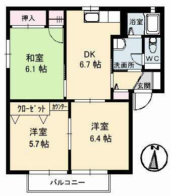 同じ建物の物件間取り写真 - ID:238007185228