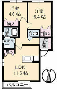 同じ建物の物件間取り写真 - ID:238007185011