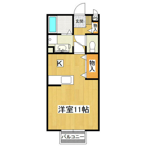 同じ建物の物件間取り写真 - ID:208009142000