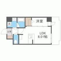 ＭＯＤＥＲＮ　ＰＡＬＡＺＺＯ　博多　ＰＲＥＣＩＯＵＳ 902 ｜ 福岡県福岡市博多区住吉５丁目（賃貸マンション1LDK・9階・27.06㎡） その2