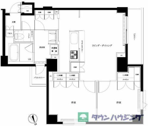 同じ建物の物件間取り写真 - ID:213103432519