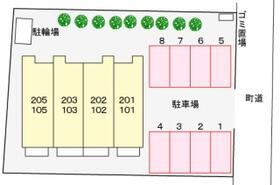 パンタナール 102 ｜ 徳島県板野郡北島町江尻字妙蛇池（賃貸アパート1R・1階・33.15㎡） その3