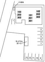 ＢＥＲＥＯ吉野本町 301 ｜ 徳島県徳島市吉野本町２丁目（賃貸マンション1LDK・3階・51.10㎡） その3