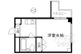 シティハウス坂ＰＡＲＴⅡ 407 ｜ 京都府京都市中京区御幸町通二条上る達磨町（賃貸マンション1K・4階・18.05㎡） その2