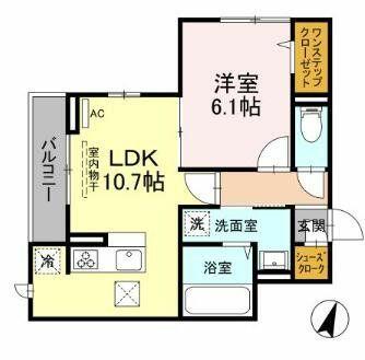 同じ建物の物件間取り写真 - ID:214055810342