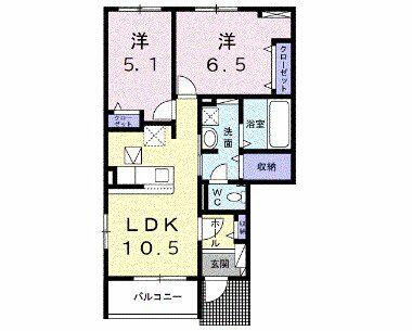 同じ建物の物件間取り写真 - ID:211047210655